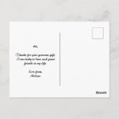 ベビーサンキューフォト ポストカード (裏面)