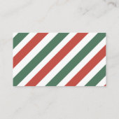 ベビーサンタクリスマスパーティーエンクロージャカード用ブック エンクロージャーカード (裏面)