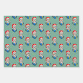 ベビーサンタクロース ラッピングペーパーシート (正面)