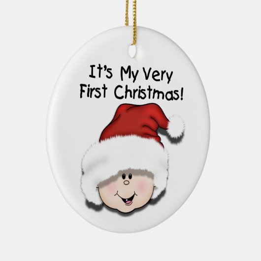 ベビーサンタ初めてのクリスマスキープサケオーナメント セラミックオーナメント (右)