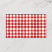 ベビーサンタ赤ちゃん服クリスマス冬のための本 エンクロージャーカード (裏面)