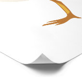 ベビーサンドパイパーまたはパイピングプローバーシック ポスター (角)