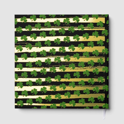 ベビーサンパトリックの日の赤ちゃんシャワー実在 ゲストブック (裏面)