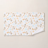 ベビーサンピパーパイピングプローバービーチハウスバストウ バスタオルセット (ハンドタオル)