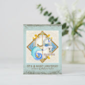 ベビーサーカスファンタジーシーホース回転木馬ヴィンテージ 招待状 (スタンド正面)