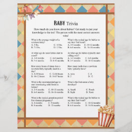 ベビーサーカス_ベビートリビアゲーム レターヘッド