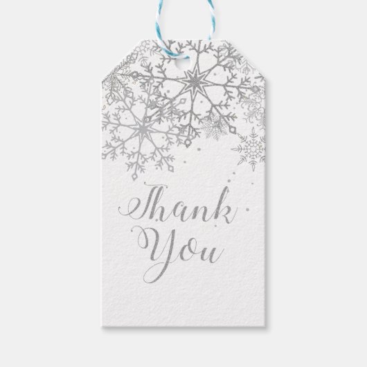 ベビーザコールドアウトサイドベビーシューシルバー ギフトタグ (正面)