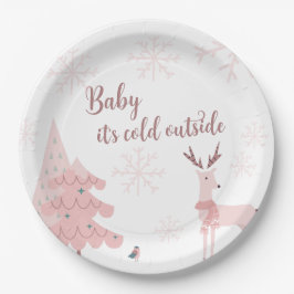 ベビーザコールドアウトサイド紙プレート ペーパープレート
