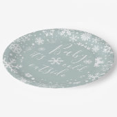 ベビーザコールドアウトサイド紙プレート ペーパープレート (アングル)