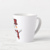 ベビーザコールドアウトサイド雪だるまマグカップ カフェラテマグ (右アングル)