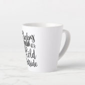 ベビーザコールドアウトサイド雪だるまマグカップ カフェラテマグ (右アングル)