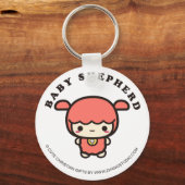 ベビーシェパード キーホルダー (正面)