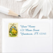 ベビーシックイースター差出人住所ラベル ラベル (インサイチュ)