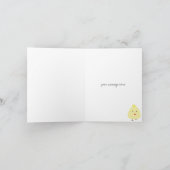 ベビーシック復活祭カード シーズンカード (内部)