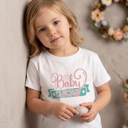 ベビーシック復活祭Tシャツ子供へ ベビーTシャツ