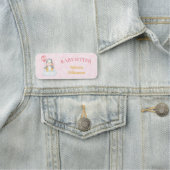 ベビーシッターかわいいペンギン事業名タグ 名札 (インサイチュ)