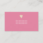 ベビーシッターかわいいラディバグベビーシッターBusin 名刺 (裏面)