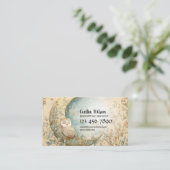 ベビーシッターのサービス,ベビーシッター,ナニー,育児 名刺 (スタンド正面)