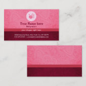 ベビーシッターのスローガン 名刺 (正面/裏面)