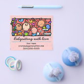 ベビーシッターのチラシ 子供の世話 デイケア プロモーション 光沢のある 4x5 チラシ (シングル)