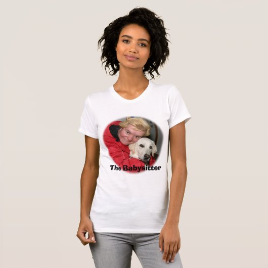 ベビーシッターのワイシャツ、ベビーシッター Tシャツ (正面フル)