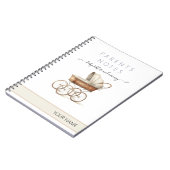 ベビーシッターの両親の会議ノート ノートブック (左側)