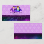 ベビーシッターの名刺 名刺 (正面/裏面)