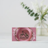 ベビーシッターの名刺 名刺 (スタンド正面)