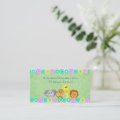 ベビーシッターの名刺 名刺 (スタンド正面)