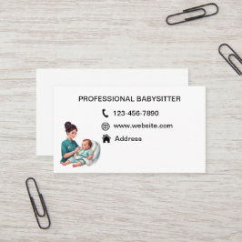 ベビーシッターの名刺 名刺