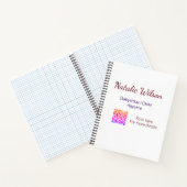 ベビーシッターの子供デイケアnanny追加の名前詳細q ノートブック (内部)