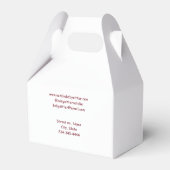 ベビーシッターの子供デイケアnanny追加の名前詳細q フェイバーボックス (裏面サイド)