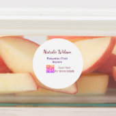 ベビーシッターの子供デイケアnanny追加の名前詳細q ラベル (貼付)