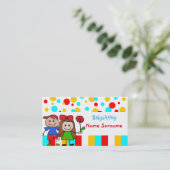 ベビーシッターをしているベビーシッター保育園…. 名刺 (スタンド正面)