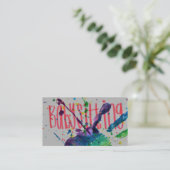 ベビーシッターをする名刺 名刺 (スタンド正面)