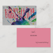 ベビーシッターをする名刺 名刺 (正面/裏面)