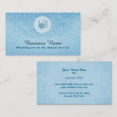 ベビーシッターをする名刺 名刺 (正面/裏面)