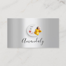 ベビーシッターナニープロフェッショナルチャイルドデイサービスオーペア 名刺