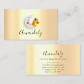 ベビーシッターナニープロフェッショナルチャイルドデイサービスルーム 名刺 (正面/裏面)