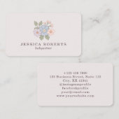 ベビーシッターフローラ名刺 名刺 (正面/裏面)