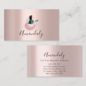 ベビーシッタープロフェッショナルチャイルドデイケアバラ 名刺 (正面/裏面)