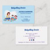 ベビーシッタープロフェッショナルビジネス | 乳母育児 名刺 (正面/裏面)