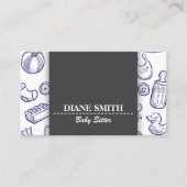 ベビーシッターモダンスタイル 名刺 (正面)