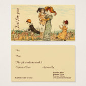 ベビーシッター保育所ギフトカード (正面&裏面)