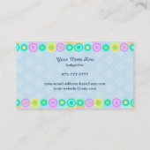 ベビーシッター名刺 名刺 (裏面)