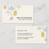 ベビーシッター子供部屋トイブティック 名刺 (正面/裏面)