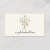 ベビーシッター子供部屋先生ロゴ 名刺 (正面)