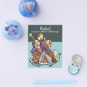 ベビーシッター子気に母ヘルパーのプロモーションカード チラシ (シングル)