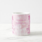 ベビーシッター素晴らしに感謝 コーヒーマグカップ (中央)