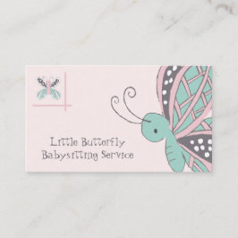 ベビーシッター蝶の名刺 名刺